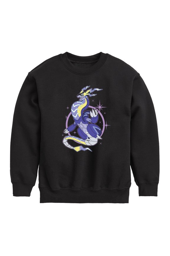 Pokémon - Miraidon Elements - Youth Crewneck Fleece Sweatshirt