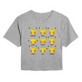 thumbnail image 1 of Pokémon - Moody Pikachu - Juniors Cropped Graphic T-Shirt, 1 of 4