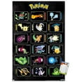 thumbnail image 1 of Pokemon - Moves Grid Wall Poster, 22.375" x 34", 1 of 5
