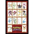 thumbnail image 1 of Pokémon - Mythical Wall Poster, 22.375" x 34", Framed, 1 of 2