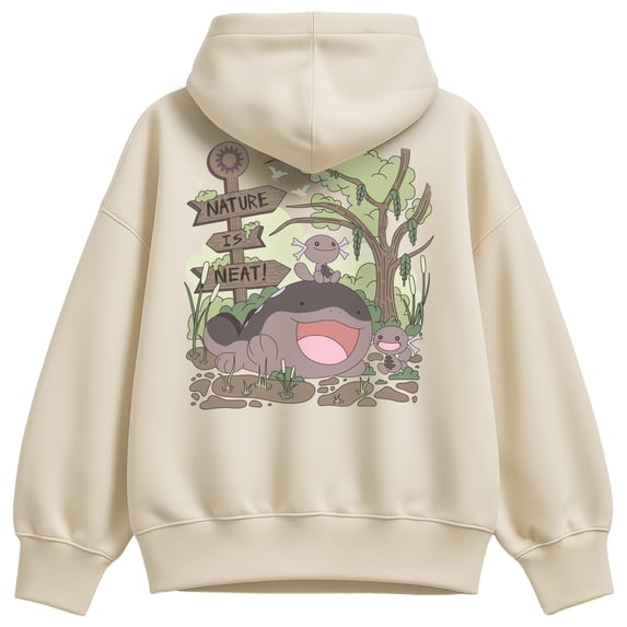 Pokémon - Nature Is Neat Swamp - Women's Oversized Fleece Hoodie Sweatshirt