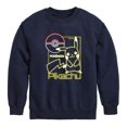 thumbnail image 1 of Pokémon - Neon Pikachu - Youth Crewneck Fleece Sweatshirt, 1 of 4