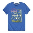 thumbnail image 1 of Pokémon - Neon Pikachu - Youth Short Sleeve Graphic T-Shirt, 1 of 5