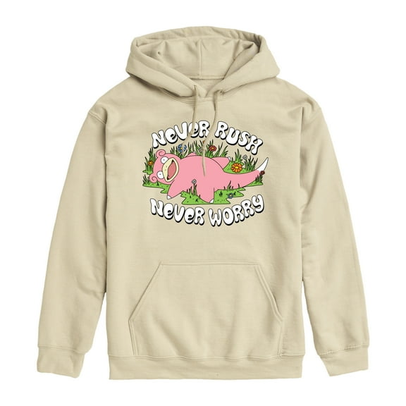 Pokémon - Never Rushed - Men's Pullover Fleece Hoodie