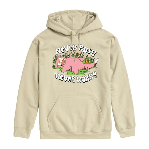 Pokémon - Never Rushed - Men's Pullover Fleece Hoodie