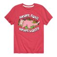 thumbnail image 1 of Pokémon - Never Rushed - Toddler And Youth Short Sleeve Graphic T-Shirt, 1 of 5