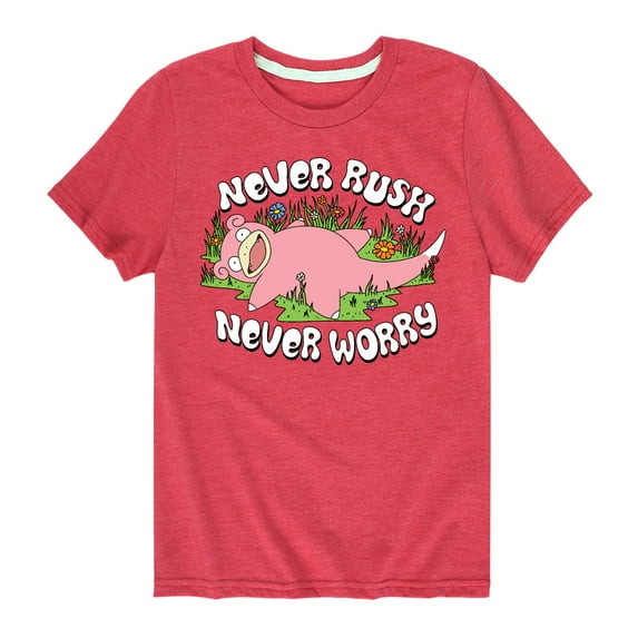 Pokémon - Never Rushed - Toddler And Youth Short Sleeve Graphic T-Shirt