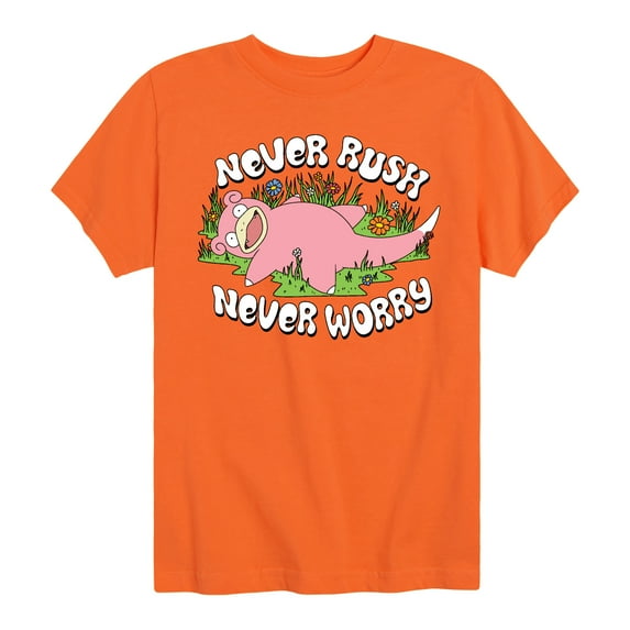 Pokémon - Never Rushed - Toddler And Youth Short Sleeve Graphic T-Shirt