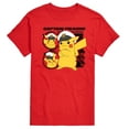 thumbnail image 1 of Pokémon - New Horizons - Captain Pikachu - Adult Short Sleeve T-Shirt, 1 of 5
