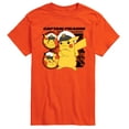 thumbnail image 1 of Pokémon - New Horizons - Captain Pikachu - Adult Short Sleeve T-Shirt, 1 of 5