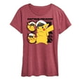 thumbnail image 1 of Pokémon - New Horizons - Captain Pikachu - Ladies Short Sleeve Graphic T-Shirt, 1 of 5