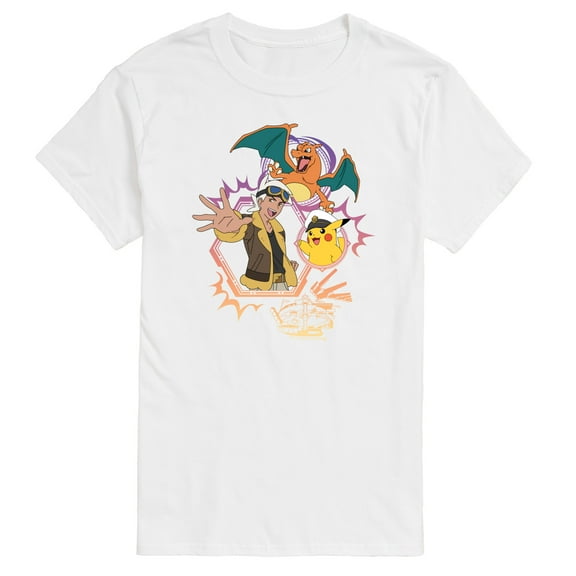 Pokémon - New Horizons - Friede Cap Charizard - Adult Short Sleeve T-Shirt