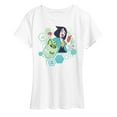 thumbnail image 1 of Pokémon - New Horizons - Liko And Sprigatito - Ladies Short Sleeve Graphic T-Shirt, 1 of 5