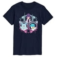 thumbnail image 1 of Pokémon - New Horizons - Nidothing Dot Quaxly - Adult Short Sleeve T-Shirt, 1 of 5