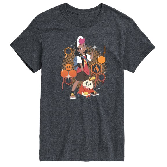 Pokémon - New Horizons - Roy And Fuecoco - Adult Short Sleeve T-Shirt