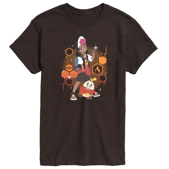 Pokémon - New Horizons - Roy And Fuecoco - Adult Short Sleeve T-Shirt
