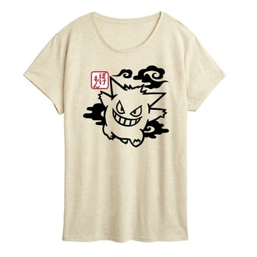 Pokémon - Night Shade Gengar -  Women's Short Sleeve Graphic T-Shirt