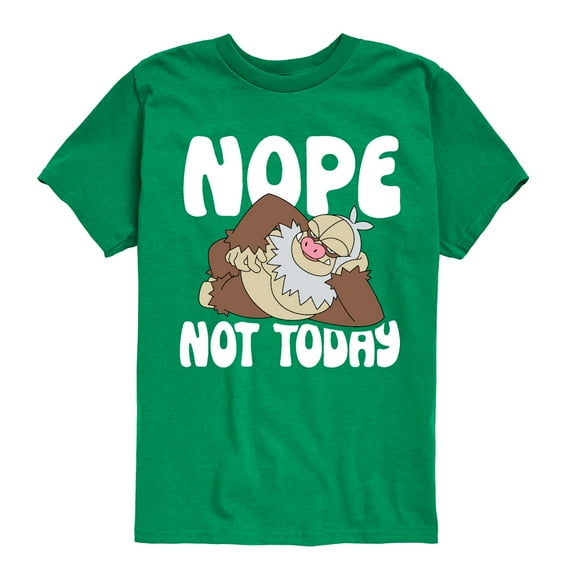 Pokémon - Nope Not Today Slaking - Toddler And Youth Short Sleeve Graphic T-Shirt
