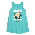 thumbnail image 1 of Pokémon - Nope Not Today Snorlax - Youth Girls A-line Dress, 1 of 4