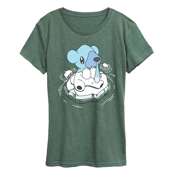 Pokémon - November 2024 Cubchoo - Women's Short Sleeve Graphic T-Shirt