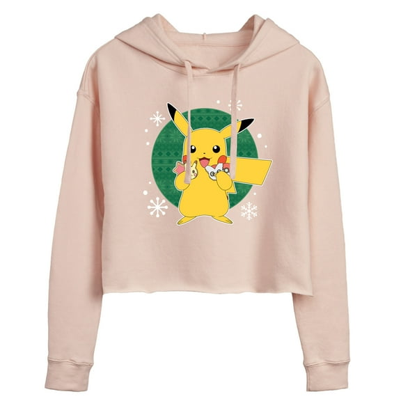 Pokémon - Official Cookie Taster - Juniors Cropped Pullover Hoodie