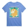 thumbnail image 1 of Pokémon - Overthinking - Youth Boys Short Sleeve Graphic T-Shirt, 1 of 3