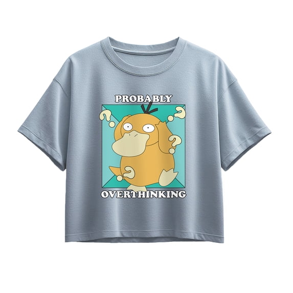 Pokémon - Overthinking - Youth Girls Boxy T-Shirt