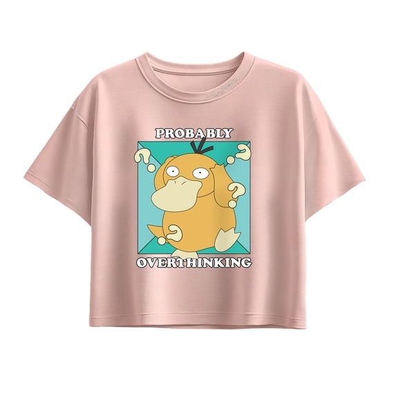 Pokémon - Overthinking - Youth Girls Boxy T-Shirt