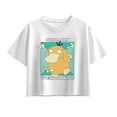 thumbnail image 1 of Pokémon - Overthinking - Youth Girls Boxy T-Shirt, 1 of 4