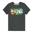 thumbnail image 1 of Pokémon - Paldea Starters - Boy's Youth Short Sleeve Graphic T-Shirt, 1 of 4