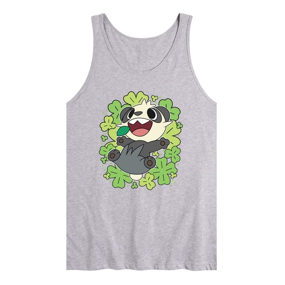 Pokémon - Pancham Shamrocks Collage - Men's Sleeveless Graphic Tank