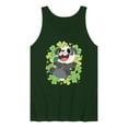 thumbnail image 1 of Pokémon - Pancham Shamrocks Collage - Men's Sleeveless Graphic Tank, 1 of 3