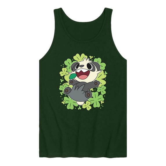 Pokémon - Pancham Shamrocks Collage - Men's Sleeveless Graphic Tank