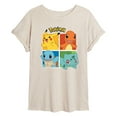 thumbnail image 1 of Pokémon - Partner Squares - Women's Oversized T-Shirt, 1 of 5