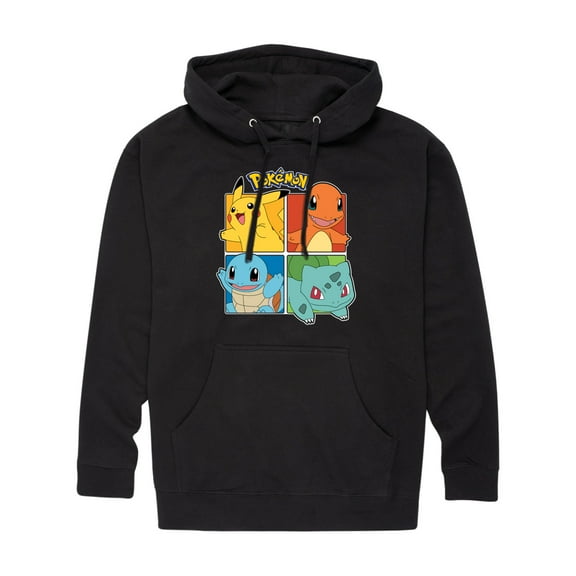 Pokémon - Partner Squares - Men's Fleece Pullover Hoodie