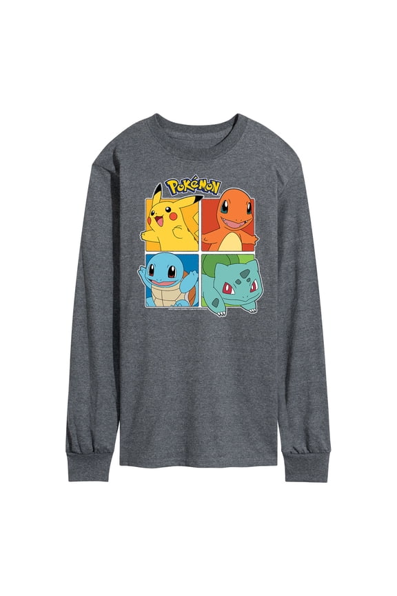 Pokémon - Partner Squares - Men's Long Sleeve T-Shirt