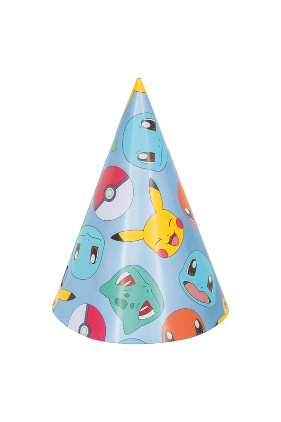 Pokémon Party Hats, 8ct