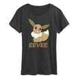 thumbnail image 1 of Pokémon - Pastel Eevee  - Women's Short Sleeve Graphic T-Shirt, 1 of 5