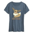 thumbnail image 1 of Pokémon - Pastel Eevee  - Women's Short Sleeve Graphic T-Shirt, 1 of 5