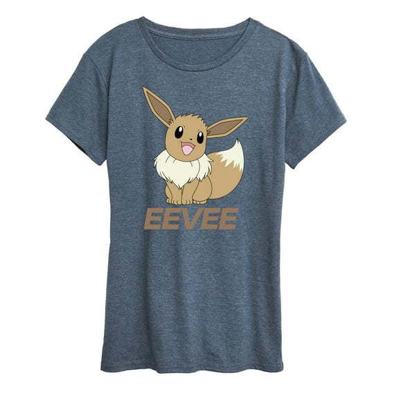 Pokémon - Pastel Eevee  - Women's Short Sleeve Graphic T-Shirt
