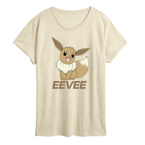 Pokémon - Pastel Eevee - Women's Short Sleeve Graphic T-Shirt