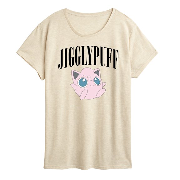 Pokémon - Pastel Jigglypuff  - Women's Short Sleeve Graphic T-Shirt