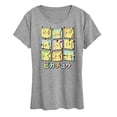 thumbnail image 1 of Pokémon - Pastel Pikachu Expression Grid  - Women's Short Sleeve Graphic T-Shirt, 1 of 5