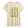 thumbnail image 1 of Pokémon - Pastel Pikachu Expression Grid  - Women's Short Sleeve Graphic T-Shirt, 1 of 5