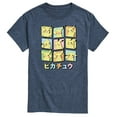thumbnail image 1 of Pokémon - Pastel Pikachu Expressions - Men's Short Sleeve Graphic T-Shirt, 1 of 4