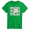 thumbnail image 1 of Pokémon - Pastel Pikachu Wall Break  - Men's Short Sleeve Graphic T-Shirt, 1 of 4