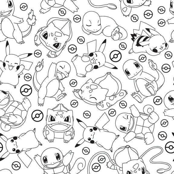 Pok&eacute;mon Peel and Stick Wallpaper