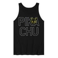 thumbnail image 1 of Pokémon - Pika Blocks - Men's Jersey Tank Top, 1 of 5