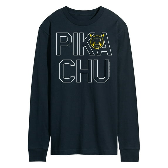 Pokémon - Pika Blocks - Men's Long Sleeve T-Shirt