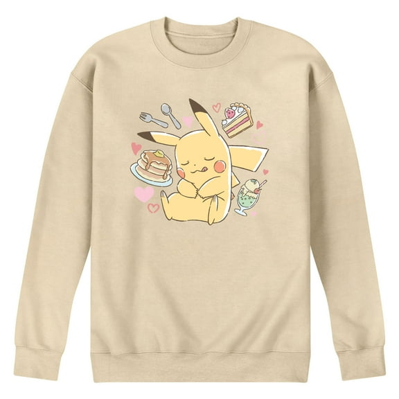 Pokémon - Pika Dessert - Men's Crew Fleece Sweatshirt